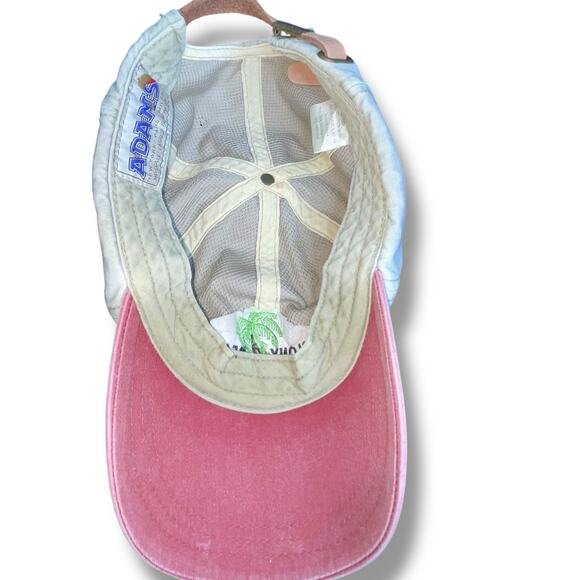 Key Colony Beach Baseball Cap Hat Adams Headwear Florida Palm Tree Gem OS Unisex - Picture 9 of 10